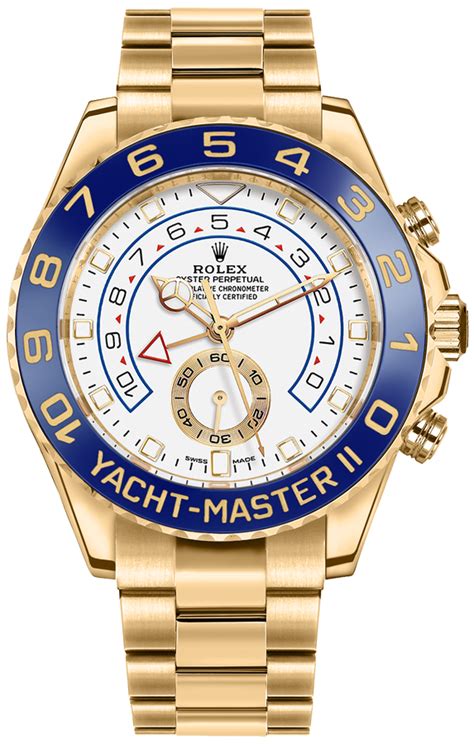 rolex yachtmaster ii solid gold model 116688|yacht master ii two tone.